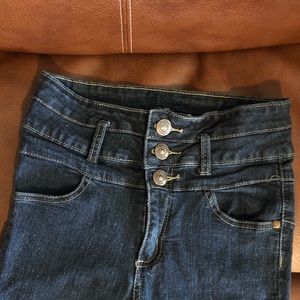 Dark Wash High Rise Skinny Jean